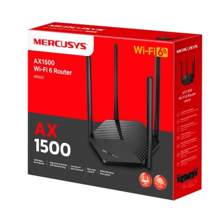 Wi-Fi роутер Mercusys MR60X - фото 3