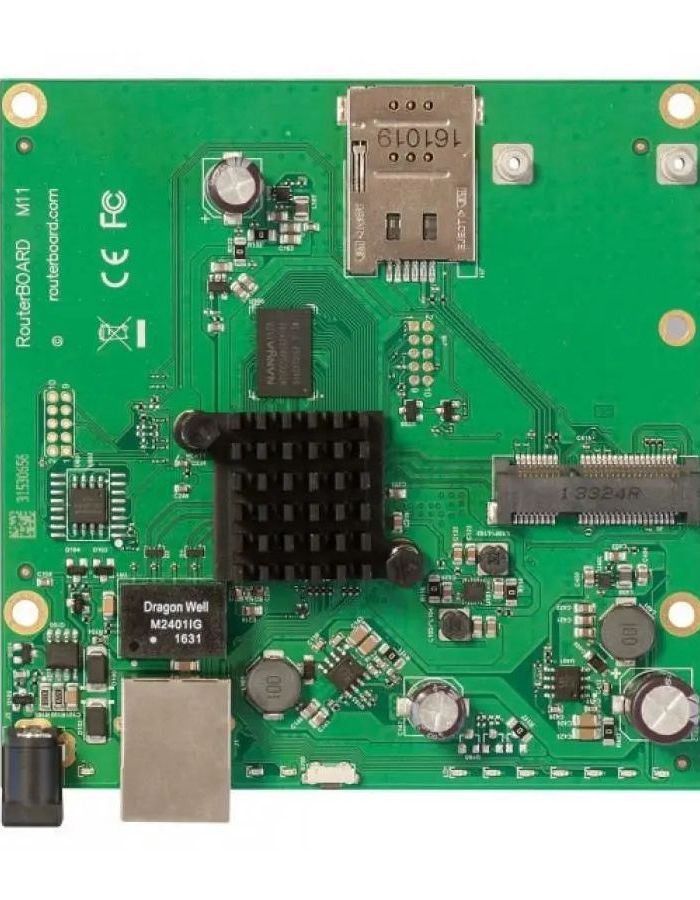 Wi-Fi Роутер MikroTik RouterBOARD M11G (RBM11G) маршрутизатор mikrotik routerboard rb2011il in