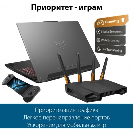 Wi-Fi роутер ASUS TUF-AX3000 - фото 7