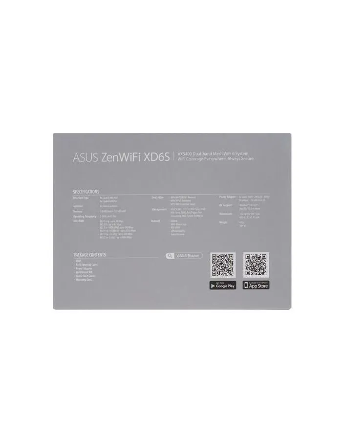 Mesh Wi-Fi система ASUS XD6S (W-1-PK) - фото 10