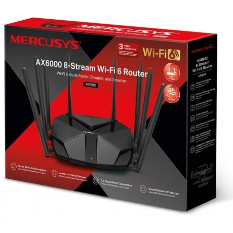 Mesh Wi-Fi система MERCUSYS AX6000 (HALO H90X(3-PACK)) - фото 3