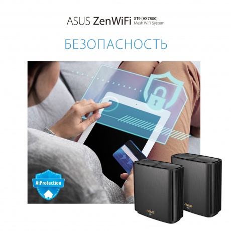 Mesh Wi-Fi система ASUS XT9(B-2-PK) - фото 6