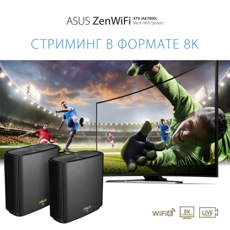 Mesh Wi-Fi система ASUS XT9(B-2-PK) - фото 9