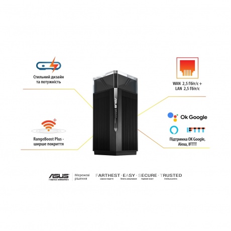 Mesh Wi-Fi система ASUS ET12(2-PK) - фото 12