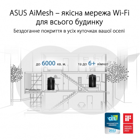 Mesh Wi-Fi система ASUS ET12(2-PK) - фото 7
