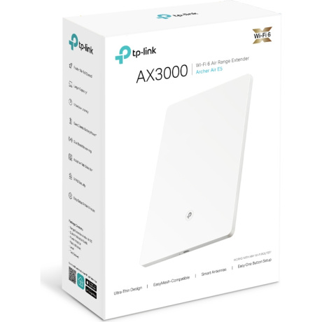 Маршрутизатор TP-Link AX3000 Wi-Fi 6 Air (Archer Air E5) - фото 5