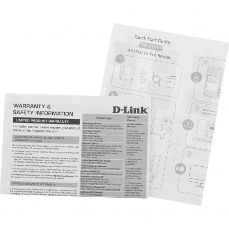 Wi-Fi роутер D-Link AX1500 (DIR-X1510/RU/R1A) - фото 9