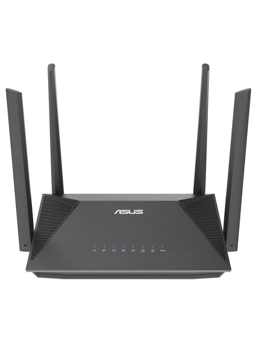 Wi-Fi роутер Asus RT-AX52, черный - фото 2