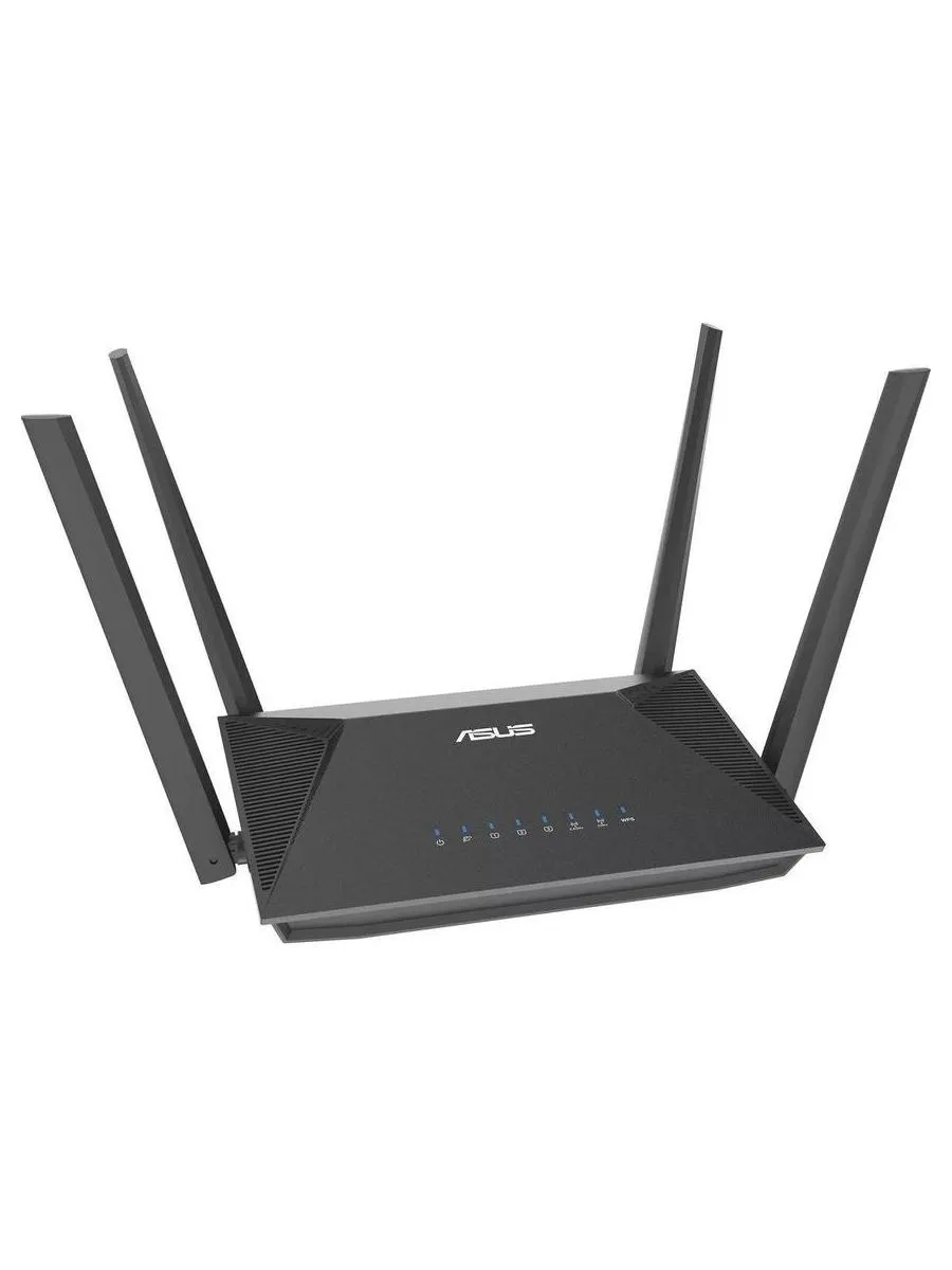 Wi-Fi роутер Asus RT-AX52, черный - фото 3