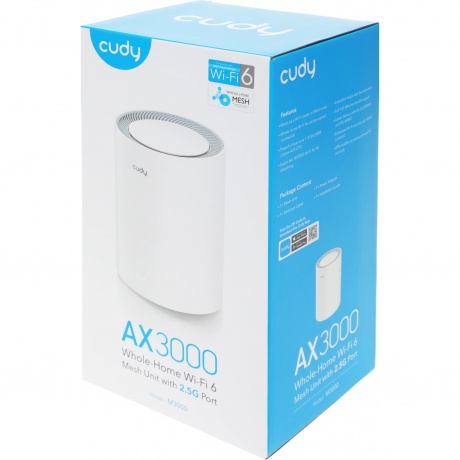 Wi-Fi Mesh роутер Cudy M1200 (M1200(1-PACK)) White - фото 11