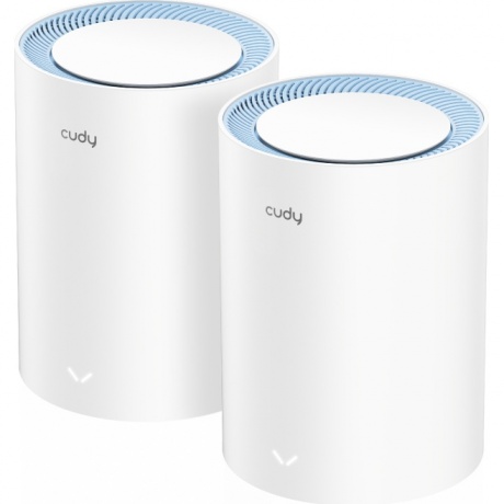 Wi-Fi Mesh роутер Cudy M1200 AC1200 (M1200(2-PACK)) White - фото 3