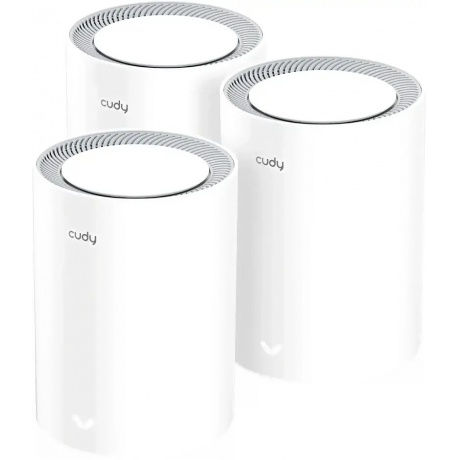 

Wi-Fi Mesh роутер Cudy M3000 AX3000 (M3000(3-PACK)) White