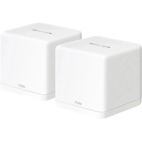 Wi-Fi роутер Mercusys Halo H60X(2-pack) AX1500 White - фото 2