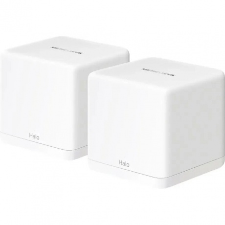 Wi-Fi MESH система Mercusys Halo H60X(2-pack) белый - фото 2