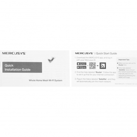 Wi-Fi MESH система Mercusys Halo H60X(2-pack) белый - фото 13