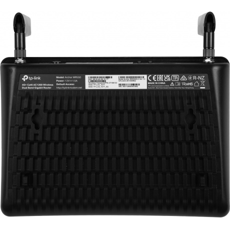 Wi-Fi роутер TP-LINK Archer MR550 AC1200 Black - фото 5