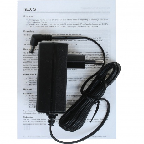 Маршрутизатор MikroTik E60iUGS HEX S - фото 8