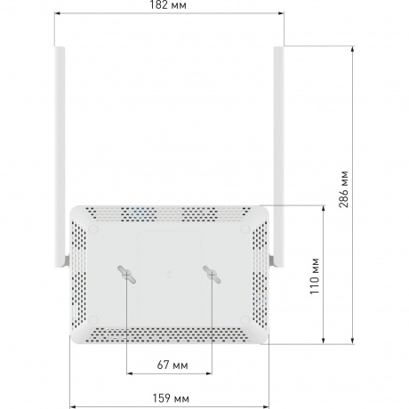 Wi-Fi роутер Netcraze Air (NC-1613) - фото 3