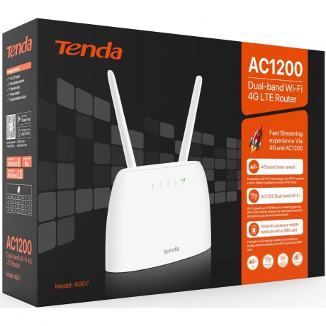 Wi-Fi роутер TENDA 4G07 - фото 4