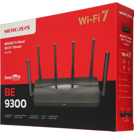 Роутер Wi-Fi Mercusys MR47BE - фото 8