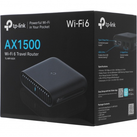 Роутер Wi-Fi TP-Link TL-WR1502X - фото 7