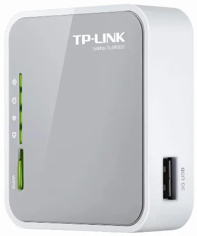 Wi-Fi роутер TP-LINK TL-MR3020 белый