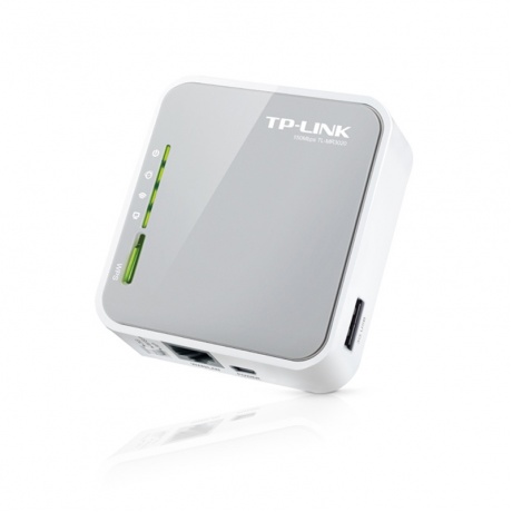 Wi-Fi роутер TP-LINK TL-MR3020 белый - фото 3