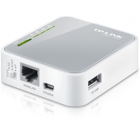 Wi-Fi роутер TP-LINK TL-MR3020 белый - фото 4
