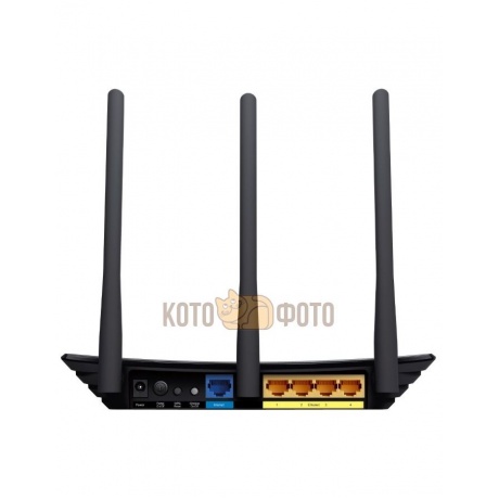 Wi-Fi роутер TP-LINK TL-WR940N 450M черный - фото 2