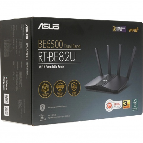 Wi-FI роутер ASUS RT-BE82U - фото 11