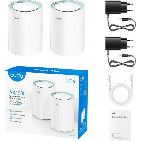 Wi-Fi MESH система Cudy M1500 (2-Pack) - фото 6