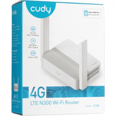 Wi-Fi роутер Cudy LT300 - фото 13