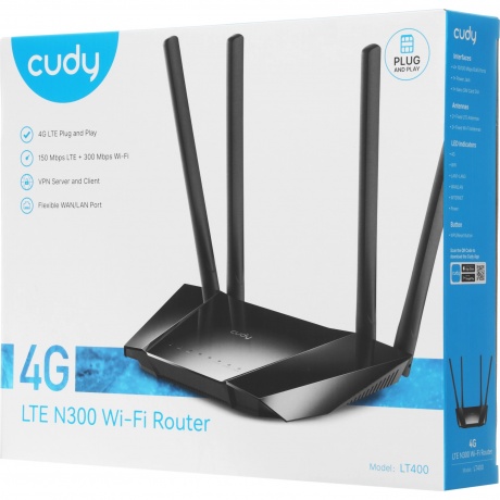 Wi-Fi роутер Cudy LT400 - фото 11