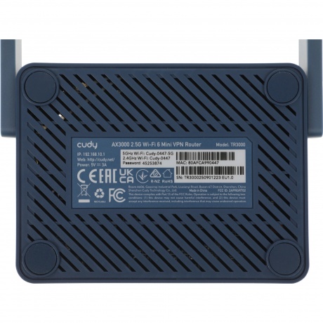 Wi-Fi роутер Cudy TR3000 - фото 3