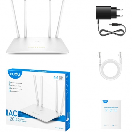 Wi-Fi роутер Cudy WR1200 - фото 4