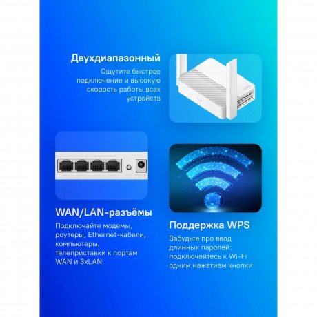 Wi-Fi роутер Cudy WR1200E - фото 12