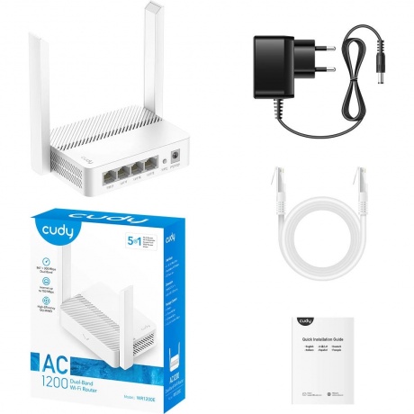 Wi-Fi роутер Cudy WR1200E - фото 5
