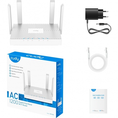 Wi-Fi роутер Cudy WR1300E - фото 7