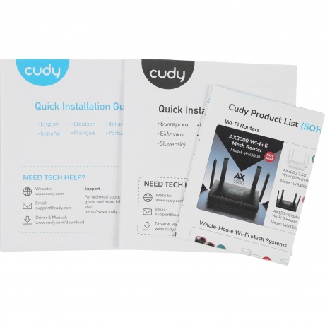Wi-Fi роутер Cudy WR1300E - фото 8