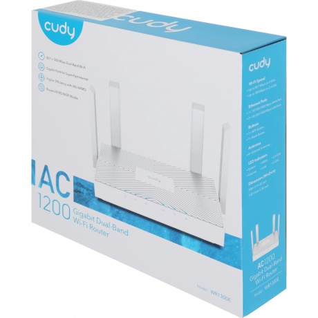 Wi-Fi роутер Cudy WR1300E - фото 9