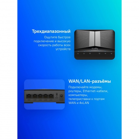 Wi-Fi роутер Cudy WR3600 - фото 12