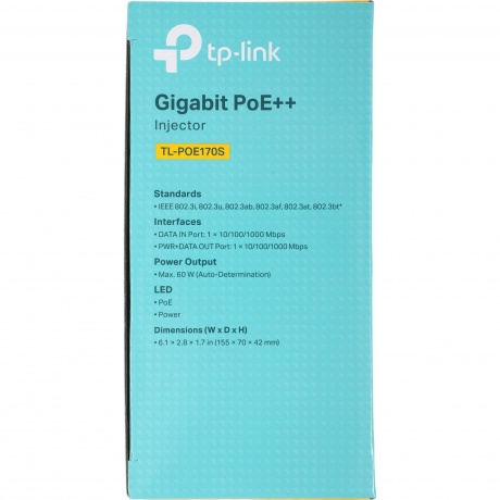 PoE инжектор TP-link POE170S - фото 13