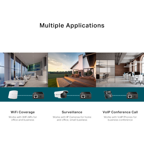 PoE инжектор TP-Link POE150S - фото 5