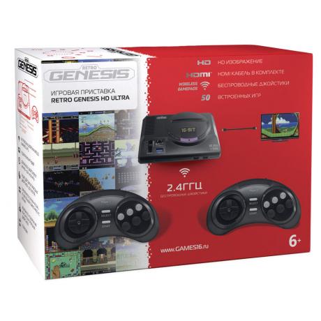 Игровая консоль SEGA Retro Genesis HD Ultra (50 встроенных игр) - фото 2