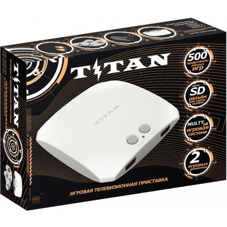 Игровая консоль SEGA Magistr Titan 3 White (500 встроенных игр) - фото 3
