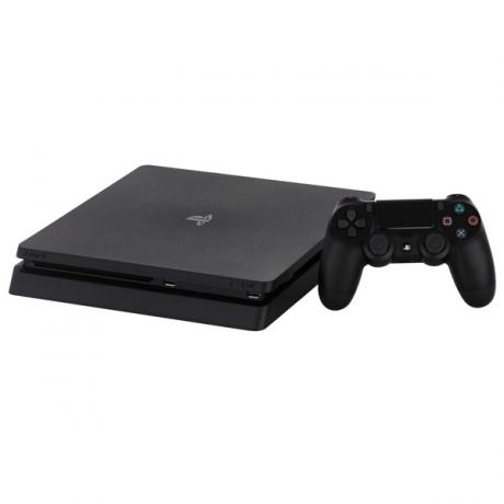 Игровая консоль Sony PlayStation 4 Slim 1Tb Black CUH-2208B (+ Gran Turismo Sport + God of War + Horizon Zero Dawn CE + PSN 3 месяца) - фото 1