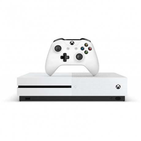 Игровая консоль Microsoft Xbox One S 234-01030 белый (+ GEARS 5) - фото 2