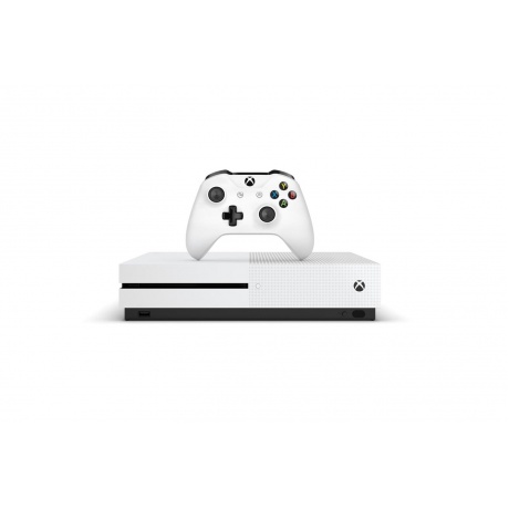 Игровая консоль Microsoft Xbox One S белый (+ Control) - фото 1