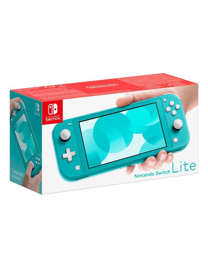 Консоль игровая Nintendo Switch Lite Turquoise (045496452735)