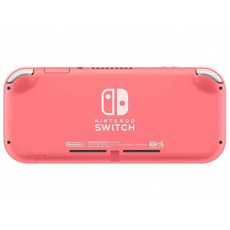 Игровая приставка Nintendo Switch Lite (045496453190) Coral Pink - фото 2
